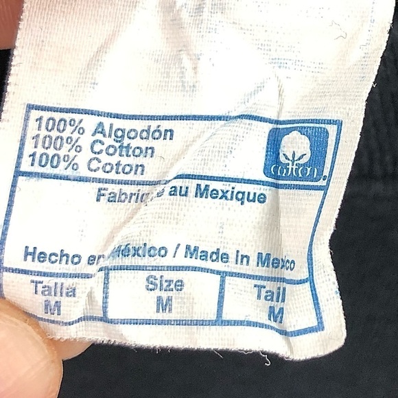 Harley Davidson Short Sleeve Shirt Cabo San Lucas Mexico Black Mens Medium - Picture 4 of 7